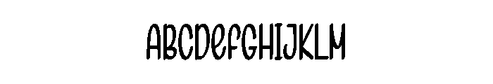 Acoustic Brush Font UPPERCASE