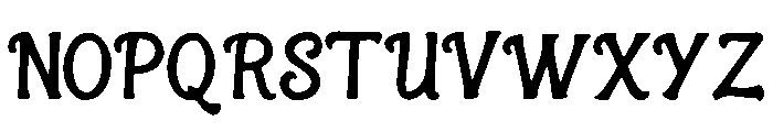 Acoustic_Guitar Font UPPERCASE
