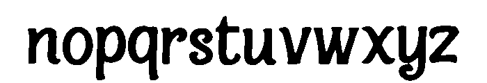 Acoustic_Guitar Font LOWERCASE