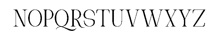 Acreme Bloom Regular Font LOWERCASE