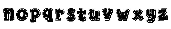 Across Font LOWERCASE