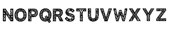 Actea Regular Font UPPERCASE
