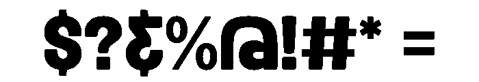 Action Figure Font OTHER CHARS