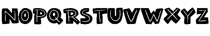 Action Hero By Squeeb C Regular Font UPPERCASE