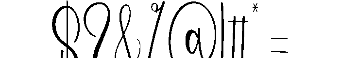 Actions Font OTHER CHARS
