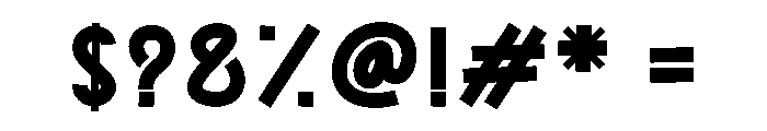 Actor Senior Font OTHER CHARS