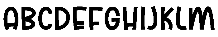 Actor Senior Font UPPERCASE