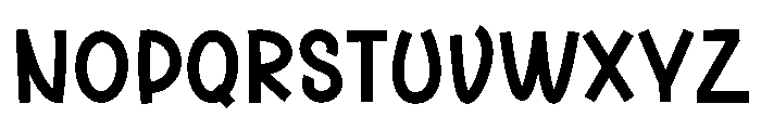 Actor Senior Font UPPERCASE