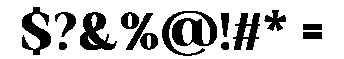 Actrist Stylish Black Font OTHER CHARS