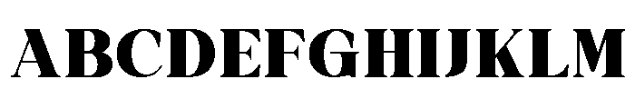 Actrist Stylish Black Font UPPERCASE
