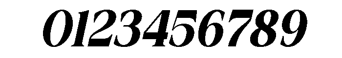 Actrist Stylish Bold Italic Font OTHER CHARS