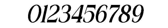 Actrist Stylish Italic Font OTHER CHARS