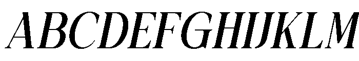 Actrist Stylish Italic Font UPPERCASE