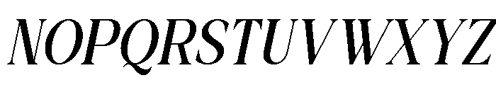 Actrist Stylish Italic Font UPPERCASE