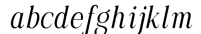 Actrist Stylish Light Italic FONT