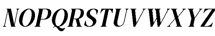 Actrist Stylish Medium Italic Font UPPERCASE