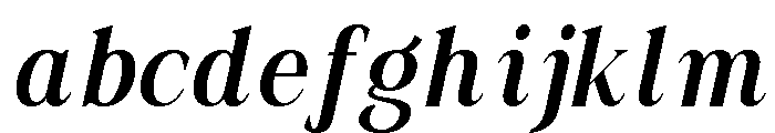 Actrist Stylish Medium Italic FONT