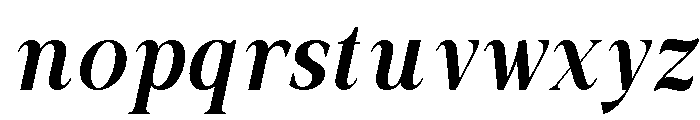 Actrist Stylish Medium Italic Font LOWERCASE