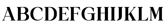Actrist Stylish Medium Font UPPERCASE