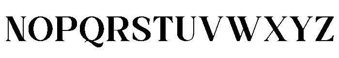 Actrist Stylish Medium Font UPPERCASE
