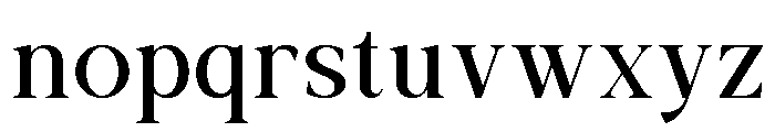 Actrist Stylish Regular Font LOWERCASE
