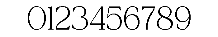 Actrist Stylish Thin Font OTHER CHARS
