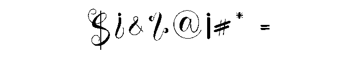 Actualy Christmas Font OTHER CHARS