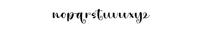 Actualy Christmas Font LOWERCASE