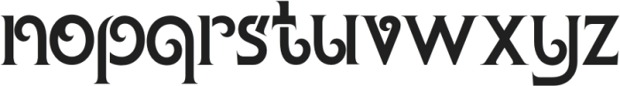 ACCESSIBLE CHARACTER Light otf (300) Font LOWERCASE