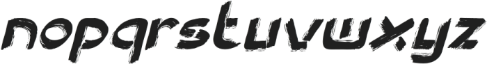 ACROSS CHANGES ITALIC otf (400) Font LOWERCASE