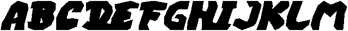 ACROSS JACQUES BOLD ITALIC otf (700) Font UPPERCASE