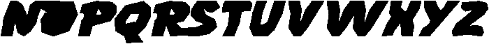 ACROSS JACQUES BOLD ITALIC otf (700) Font UPPERCASE