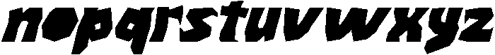 ACROSS JACQUES BOLD ITALIC otf (700) Font LOWERCASE