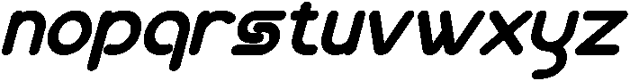 ACROSS REALITIES BOLD ITALIC otf (700) Font LOWERCASE