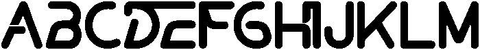 ACROSS REALITIES BOLD otf (700) Font UPPERCASE