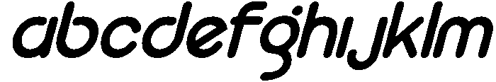 ACROSS REALITIES REGULAR ITALIC otf (400) FONT