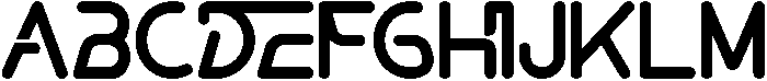 ACROSS REALITIES REGULAR otf (400) Font UPPERCASE
