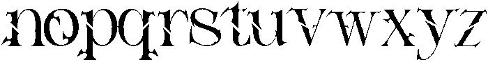 ACROSS Regular otf (400) Font LOWERCASE