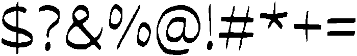 Acacia Regular otf (400) Font OTHER CHARS