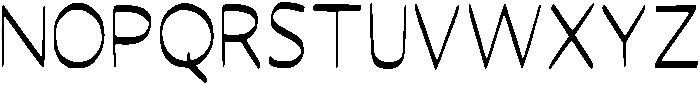 Acacia Regular otf (400) Font UPPERCASE