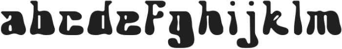 AcaphyBlur-Regular otf (400) Font LOWERCASE