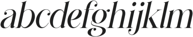Acayura Italic otf (400) FONT