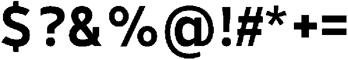 Accessibility Font Headline otf (400) Font OTHER CHARS