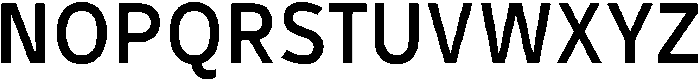 Accessibility Font Medium otf (500) Font UPPERCASE