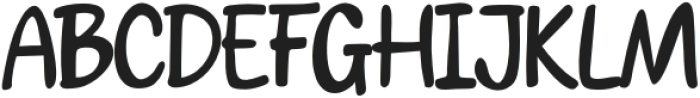 Accurate Regular otf (400) Font UPPERCASE