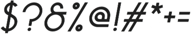 Ace Sans Black Oblique otf (900) Font OTHER CHARS