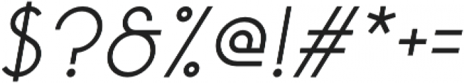 Ace Sans Bold Oblique otf (700) Font OTHER CHARS