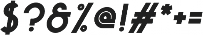 Ace Sans Medium Oblique otf (500) Font OTHER CHARS