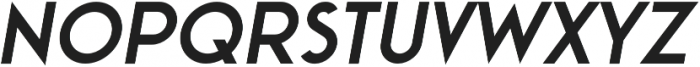 Ace Sans Medium Oblique otf (500) Font UPPERCASE