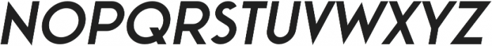 Ace Sans Medium Oblique otf (500) Font LOWERCASE